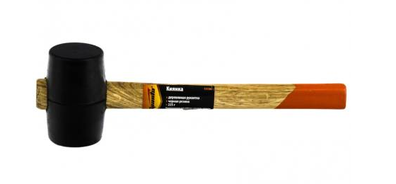Киянка SPARTA 225г резиновая деревян.ручка